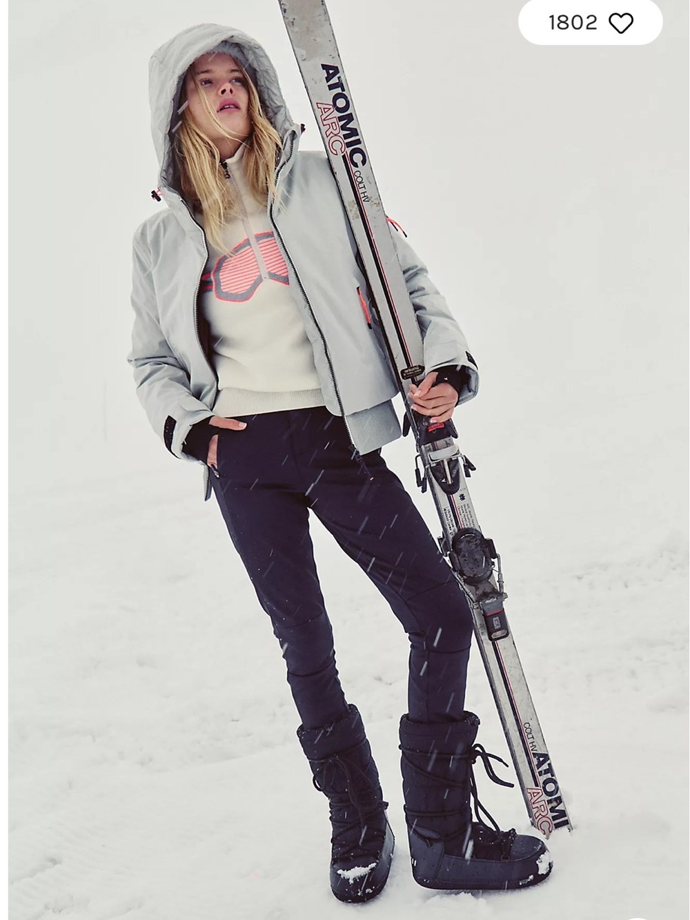 Free People Movement Leggings Chill Factor in Black